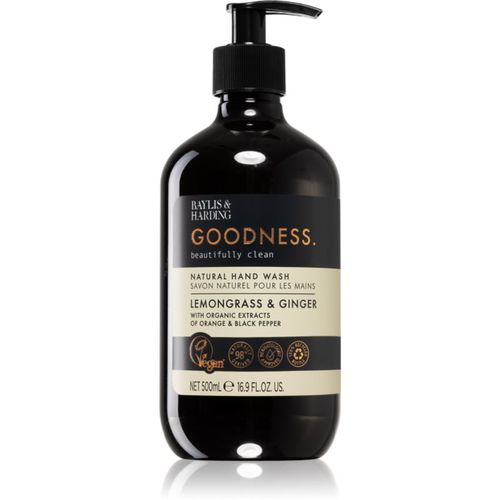 Goodness Lemongrass & Ginger natürliche Flüssigseife für die Hände 500 ml - Baylis & Harding - Modalova