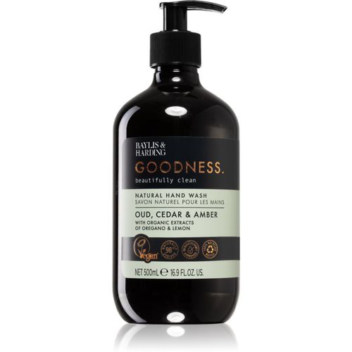 Goodness Oud, Cedar & Amber jabón líquido natural para manos 500 ml - Baylis & Harding - Modalova