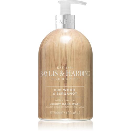 Elements Oud Wood & Bergamot jabón líquido para manos 500 ml - Baylis & Harding - Modalova