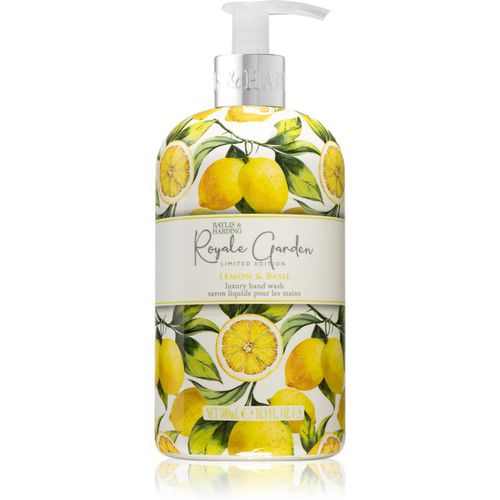 Royale Garden Lemon & Basil jabón líquido para manos 500 ml - Baylis & Harding - Modalova