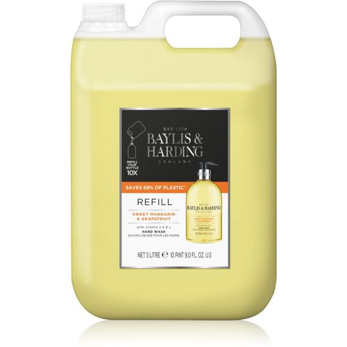 Sweet Mandarin & Grapefruit jabón líquido para manos Recambio 5000 ml - Baylis & Harding - Modalova