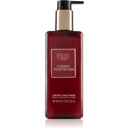 The Edit Cherry Temptation jabón líquido de lujo Cherry, Jasmin & Sandalwood 400 ml - Baylis & Harding - Modalova