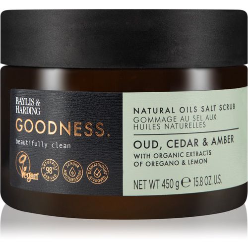 Goodness Oud, Cedar & Amber exfoliante de sal para el cuerpo 450 g - Baylis & Harding - Modalova