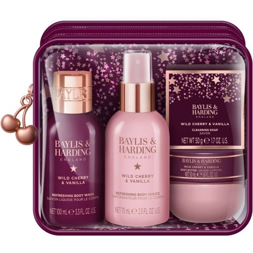 Wild Cherry & Vanilla lote de regalo para viajes - Baylis & Harding - Modalova