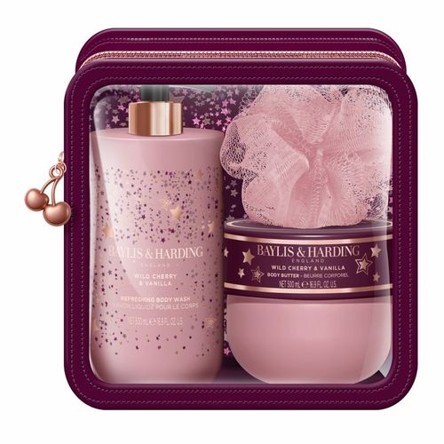 Wild Cherry & Vanilla lote de regalo para viajes - Baylis & Harding - Modalova