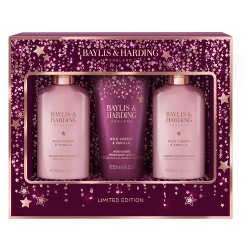 Wild Cherry & Vanilla lote de regalo de baño - Baylis & Harding - Modalova