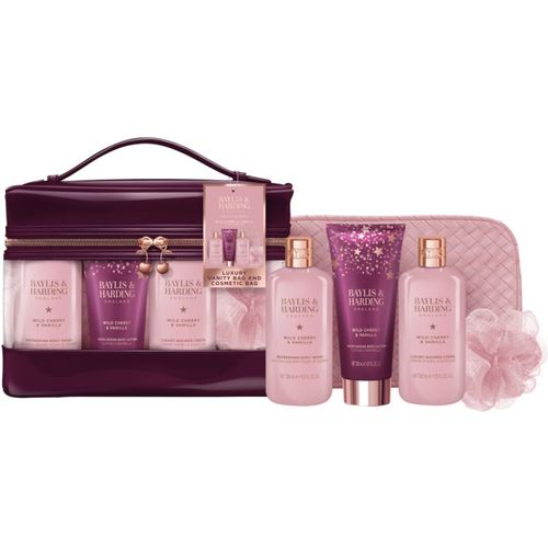 Wild Cherry & Vanilla lote de regalo estuche para cosméticos - Baylis & Harding - Modalova