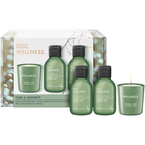 Wellness. Energise lote de regalo Ginger, Lime & Basil Leaf - Baylis & Harding - Modalova