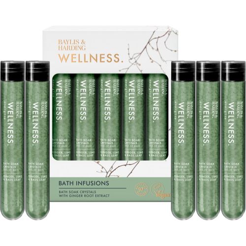 Wellness. Energise lote de regalo para la bañera Ginger, Lime & Basil Leaf - Baylis & Harding - Modalova