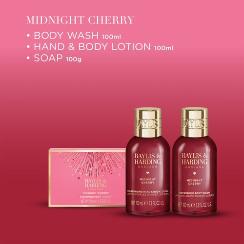 Midnight Cherry lote de regalo - Baylis & Harding - Modalova