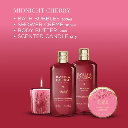 Midnight Cherry lote de regalo - Baylis & Harding - Modalova