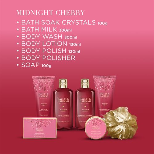 Midnight Cherry lote de regalo - Baylis & Harding - Modalova