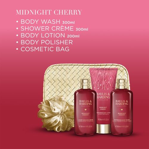 Midnight Cherry lote de regalo - Baylis & Harding - Modalova