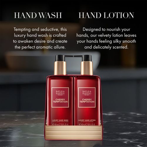 The Edit Cherry Temptation lote de regalo para manos - Baylis & Harding - Modalova
