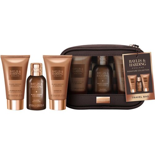 Black Pepper & Ginseng lote de regalo para viajes - Baylis & Harding - Modalova