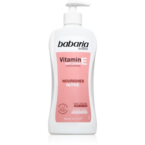 Vitamin E leche corporal nutritiva 400 ml - Babaria - Modalova