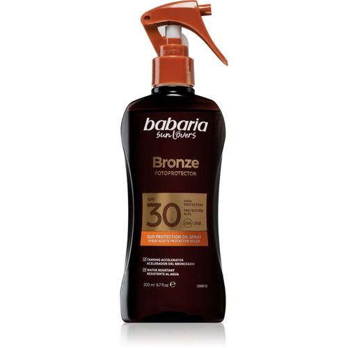 Sun Bronze Spray Sun Protector Oil aceite protector SPF 30 200 ml - Babaria - Modalova