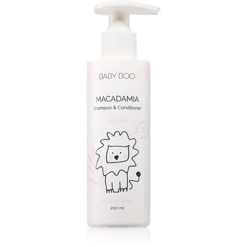 MACADAMIA Shampoo and Conditioner champú y acondicionador para bebé lactante 200 ml - Baby Boo - Modalova