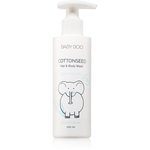 COTTONSEED Hair and Body Wash champú y espuma de baño para bebé lactante 200 ml - Baby Boo - Modalova