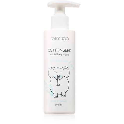 COTTONSEED Hair and Body Wash champú y gel de ducha para bebé lactante 200 ml - Baby Boo - Modalova