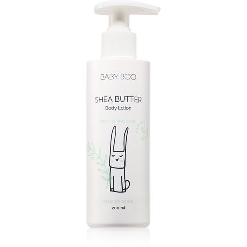 SHEA BUTTER Body Lotion latte corpo naturale per bambini con burro di karité 200 ml - Baby Boo - Modalova