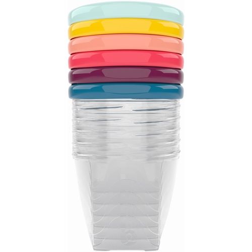 Bowls Multicolor bol con tapa 6x250 ml - Babymoov - Modalova