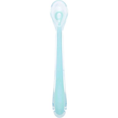 Silicone Spoon Azur cuchara 4 m+ 1 ud - Babymoov - Modalova
