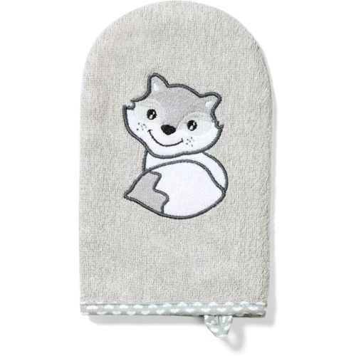 Facecloth Bamboo guanto di spugna Grey 1 pz - BabyOno - Modalova