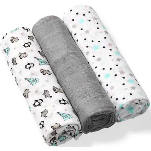 Take Care Natural Diapers pannolini in tessuto 70 x 70 cm Gray 3 pz - BabyOno - Modalova