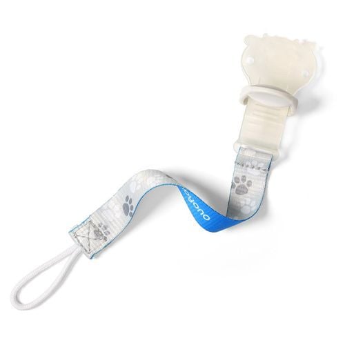 Pacifier Holder fermaglio per ciuccio per neonati Blue 1 pz - BabyOno - Modalova