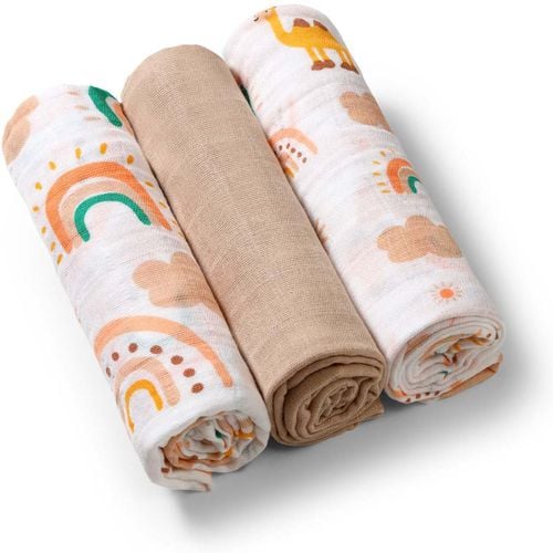 Take Care Muslin Diapers muselinas Beige 3 ud - BabyOno - Modalova