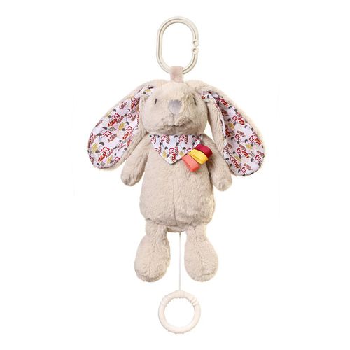 Have Fun Musical Toy Rabbit Milly giocattolo pendente a contrasto con melodia 1 pz - BabyOno - Modalova