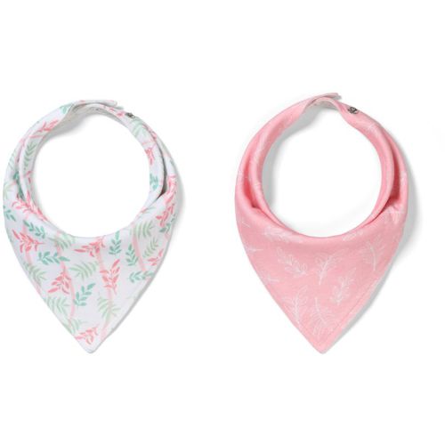 Be Active Bandana Bib bavaglino per neonati Leaves 2 pz - BabyOno - Modalova