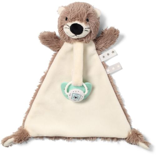 Toy copertina doudou con chiusura a scatto Otter Maggie 1 pz - BabyOno - Modalova