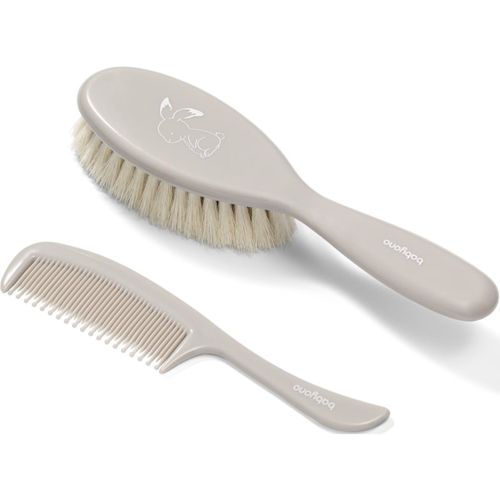 Take Care Hairbrush and Comb Set Gray(für Kinder ab der Geburt) - BabyOno - Modalova