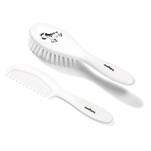 Hair Brush cepillo para el cabello White 2 ud - BabyOno - Modalova