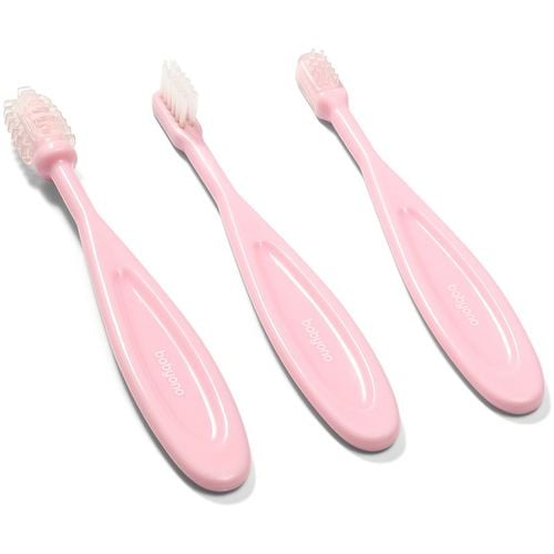 Toothbrush spazzolino da denti per bambini Pink 3 pz - BabyOno - Modalova