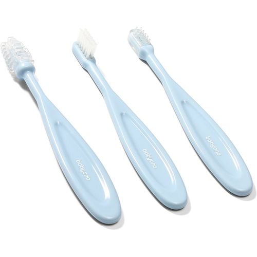 Toothbrush spazzolino da denti per bambini Blue 3 pz - BabyOno - Modalova