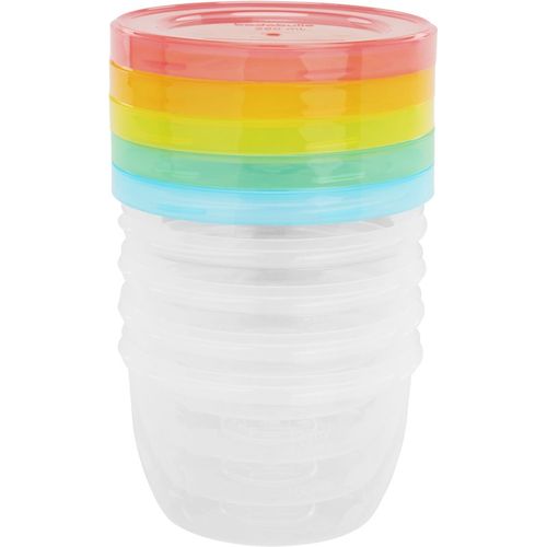 Maxi Fun Colors bol con tapa 5x250 ml - Badabulle - Modalova