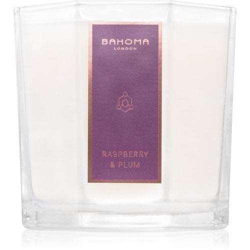 Octagon Collection Raspberry & Plum candela profumata 180 g - Bahoma London - Modalova