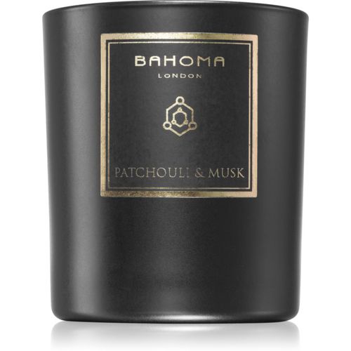 Obsidian Black Collection Patchouli & Musk candela profumata 220 g - Bahoma London - Modalova