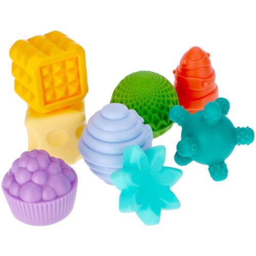 Set of Textured Toys attività giocattolo 6m+ 8 pz - Bam-Bam - Modalova