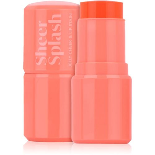 Sheer Splash maquillaje multifuncional para rostro y labios tono Papaya Pool 5.8 g - Barry M - Modalova