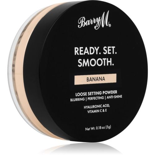 Ready Set Smooth polvos sueltos matificantes tono Banana 5 g - Barry M - Modalova