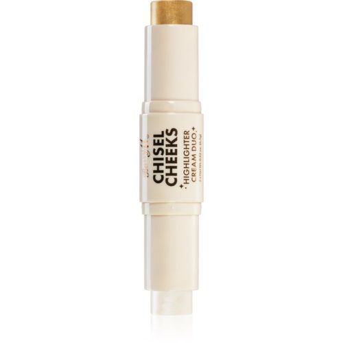 Chisel Cheeks barra iluminadora duo tono Silver/Gold 6.3 g - Barry M - Modalova