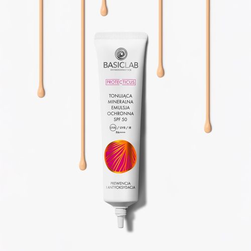 Dermocosmetics Protecticus emulsión protectora para pieles sensibles con tendencia a las rojeces SPF 50+ 40 ml - BasicLab - Modalova
