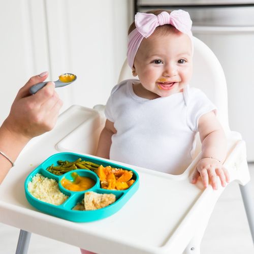 Yümi plato con compartimentos Aqua 1 ud - BBLÜV - Modalova