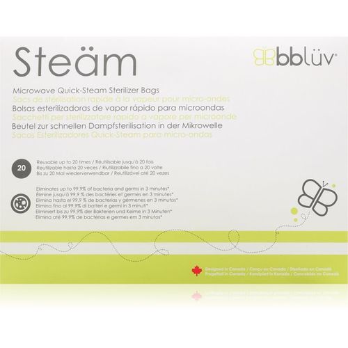 Steäm bolsas de esterilización para el microondas 24 x 21 cm 6 ud - BBLÜV - Modalova