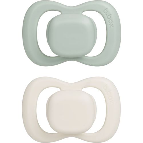 Natural Rubber 0-6m chupete Sage/Vanilla 2 ud - B.Box - Modalova