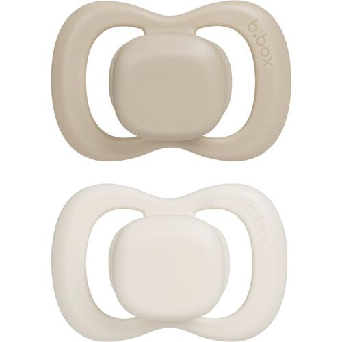 Natural Rubber 6m+ chupete Vanilla/Latte 2 ud - B.Box - Modalova